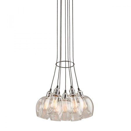 Artcraft Clearwater Ac10737Pn Chandelier AC10737PN